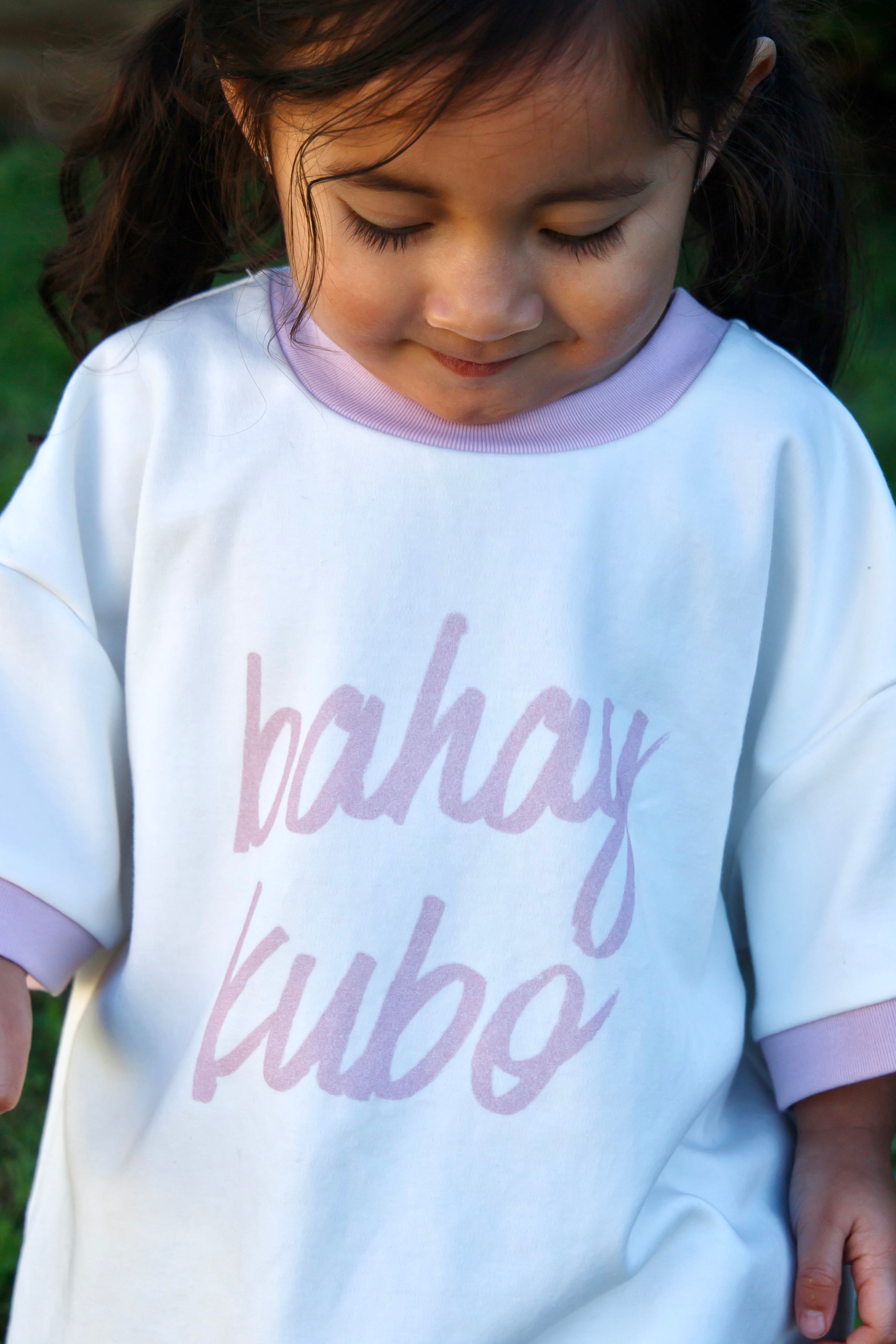 BAHAY KUBO TEE - LILAC