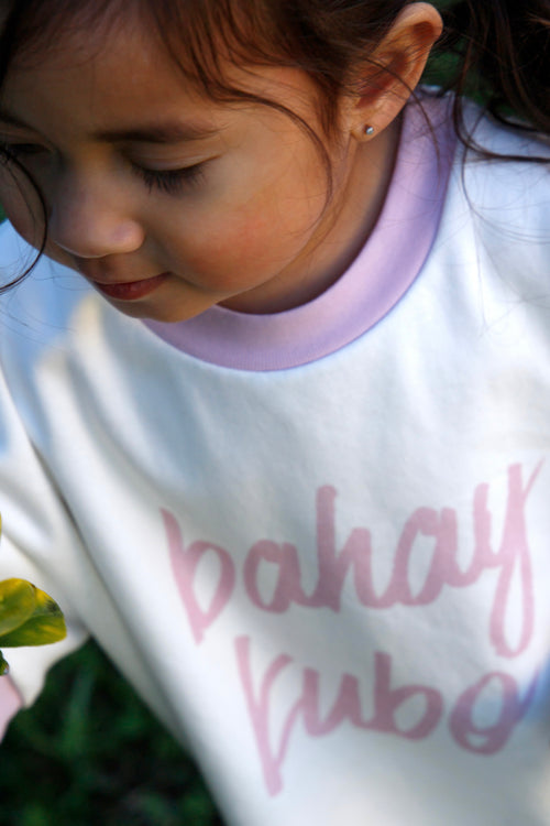 BAHAY KUBO TEE - LILAC