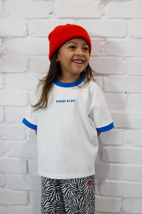 BAHAY KUBO TEE - BLUE
