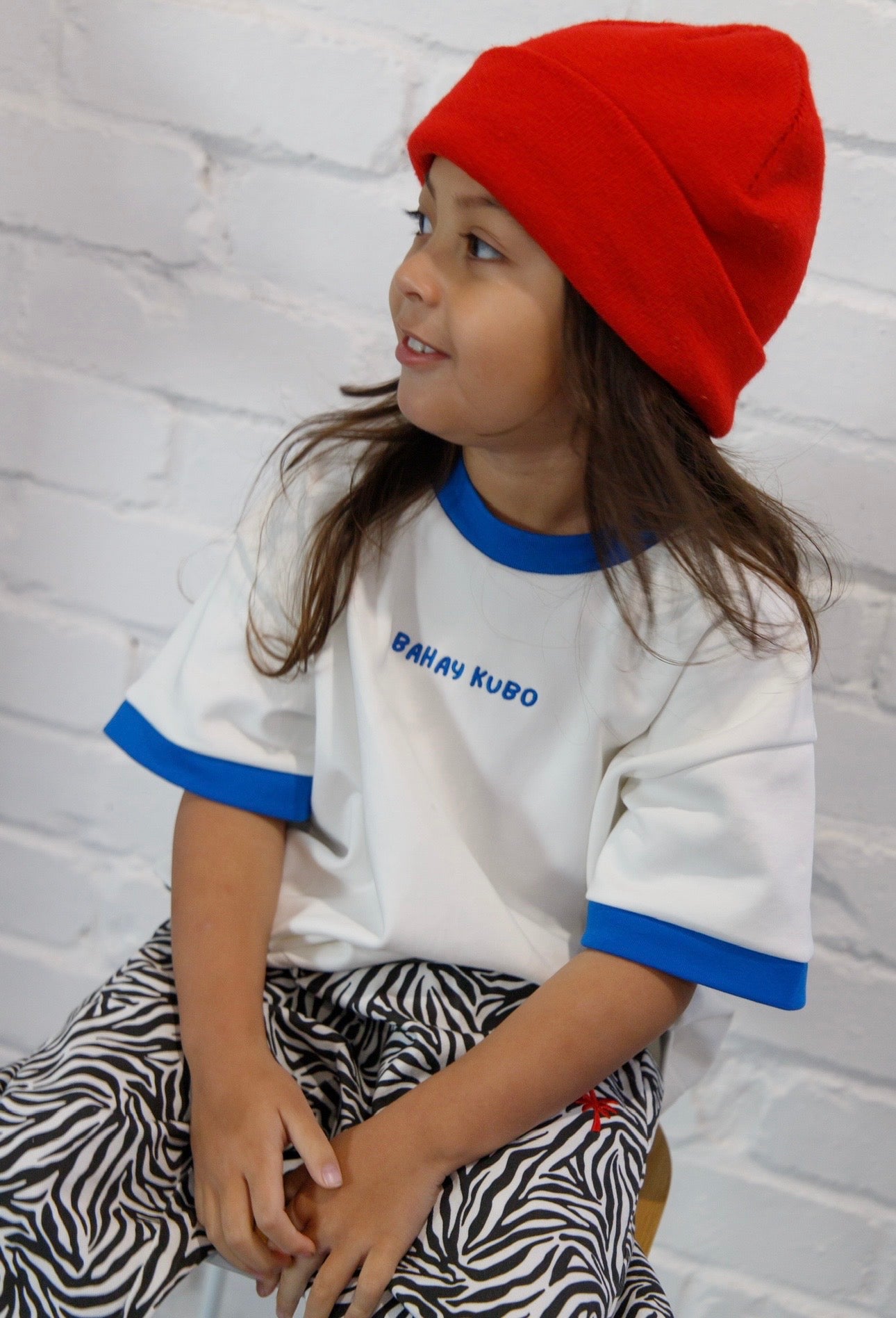 BAHAY KUBO TEE - BLUE